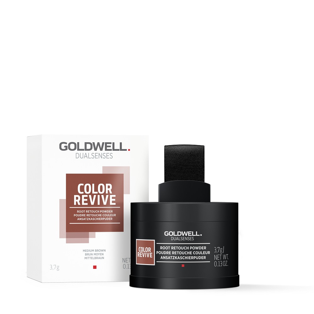 Goldwell Dualsenses Color Revive Root Retouch Powder 3,7g Brun Moyen