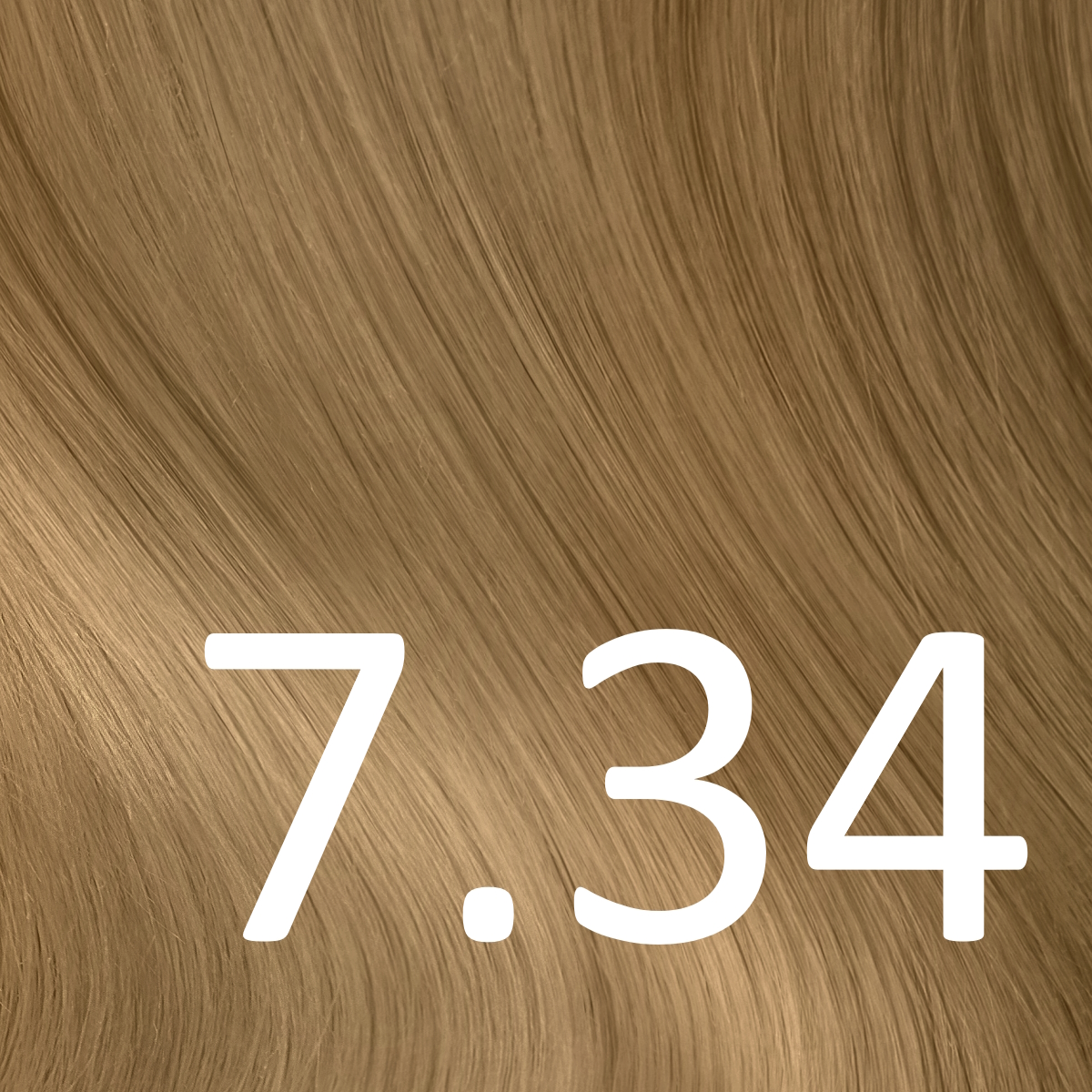 7.34 Mittelblond Gold Kupfer