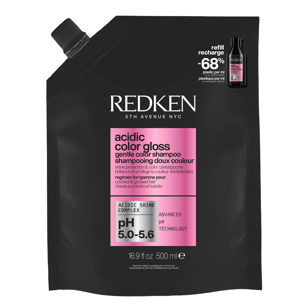 Redken Acidic Color Gloss Shampoo Refill Pouch 500ml