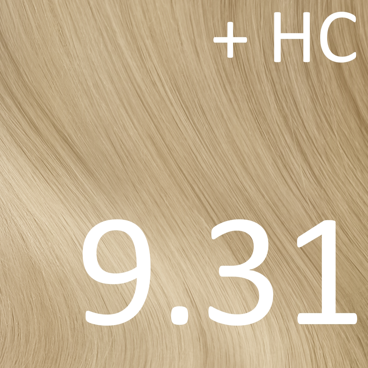 9.31 Sehr hellblond beige 