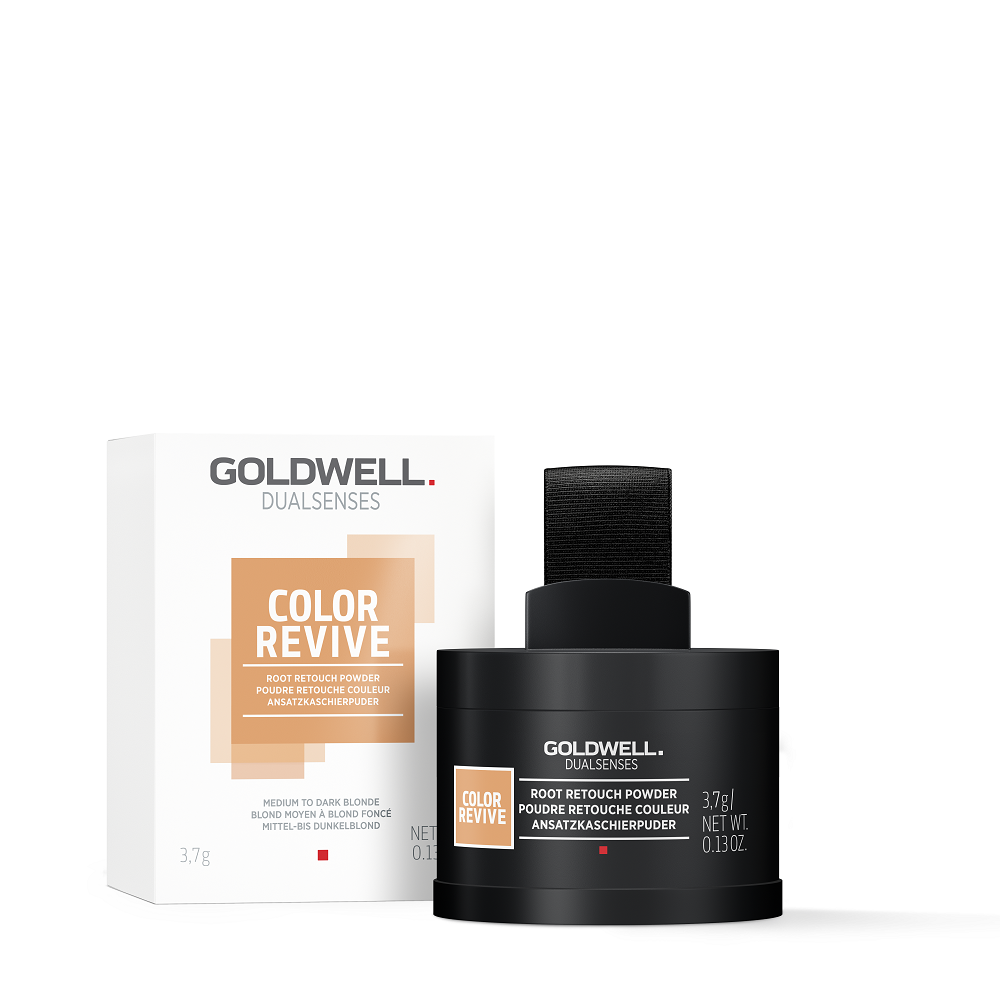 Goldwell Dualsenses Color Revive Root Retouch Powder 3,7g blond moyen à blond foncé